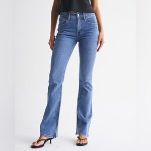 Abercrombie & Fitch high rise bootcut jeans